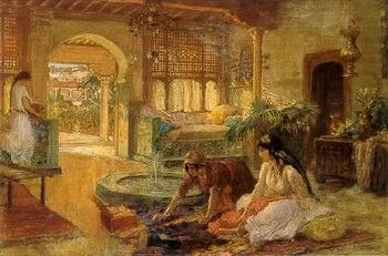 Arab or Arabic people and life. Orientalism oil paintings  334, unknow artist